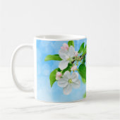 Springtime (Blume von Apfeln) Kaffeetasse (Links)