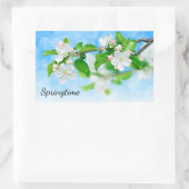 Springtime (Blume von Apfeln) Rechteckiger Aufkleber (Tasche)