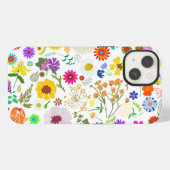 Springtime Blumenharmonie iPhone Hülle (Rückseite (Horizontal))