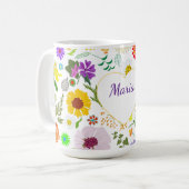Springtime Blumenharmonie Kaffeetasse (Vorderseite Links)