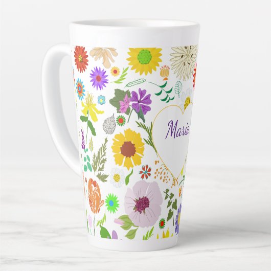 Springtime Blumenharmonie Milchtasse (Linke Ecke)