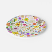 Springtime Blumenharmonie Pappteller (Schrägansicht)