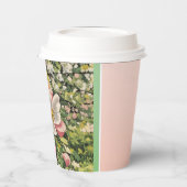 Springtime-Blüten - Papiercup Pappbecher (Links)