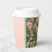 Springtime-Blüten - Papiercup Pappbecher (Rechts)