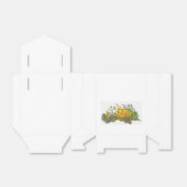 Springtime Bunnies in einem Bereich der Blume Geschenkschachtel (Ungefaltet)