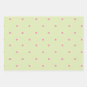 Springtime Bunnies - Pastel, Kirschblossom, Minze Geschenkpapier Set (Vorderseite 3)
