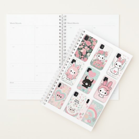 Springtime Bunnies Planner Planer (Anzeige)