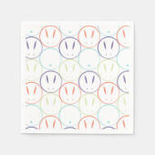 Springtime Bunnies Serviette (Vorderseite)