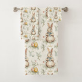 Springtime Bunny Bliss Badhandtuch Set (Insitu)