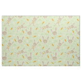 Springtime Bunny Carrots Stoff (Fat Quarter (45,7 x 55,9 cm))
