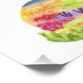 Springtime Bunny Foto Print (Ecke)