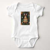 Springtime Bunny Magic Baby Body Anzug