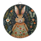 Springtime Bunny Magic Dart Board Dartscheibe (vorne)
