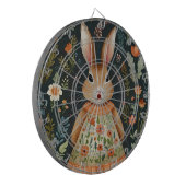 Springtime Bunny Magic Dart Board Dartscheibe (Vorderseite Links)