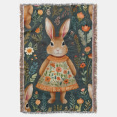 Springtime Bunny Magic Decke (Vorderseite Vertikal)