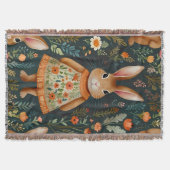 Springtime Bunny Magic Decke (Vorderseite)