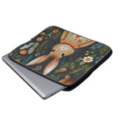 Springtime Bunny Magic Electronics Bag Laptopschutzhülle (Vorne Knopf)