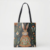 Springtime Bunny Magic Toag Tasche (Vorderseite)