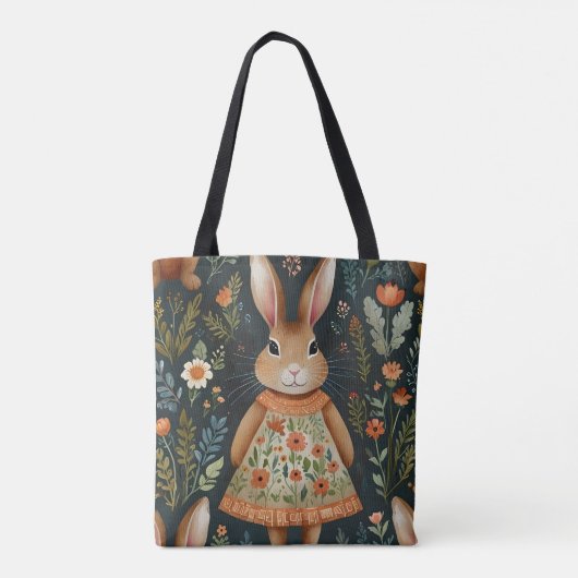 Springtime Bunny Magic Toag Tasche (Rückseite)