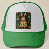 Springtime Bunny Magic Trucker Hat Truckerkappe