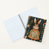 Springtime Bunny Notebook Notizblock (Innenseite)