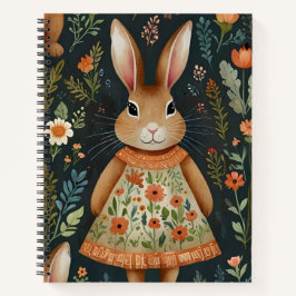 Springtime Bunny Notebook Notizblock