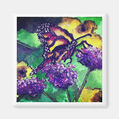 Springtime Butterfly Kühlschrank Magnet (Vorne)