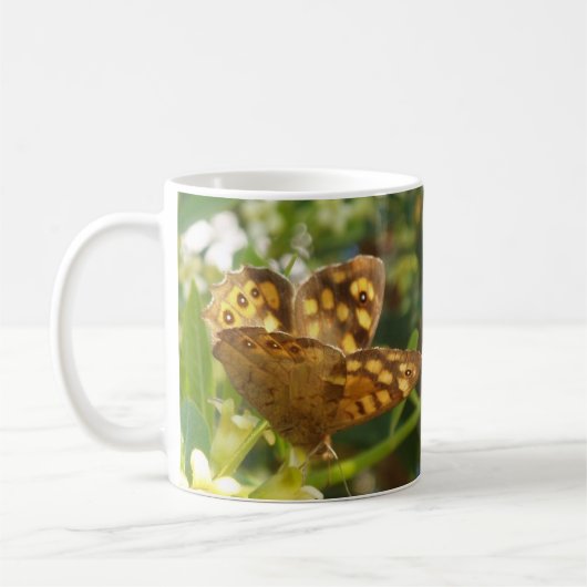 Springtime Butterfly-Tasse Kaffeetasse (Links)