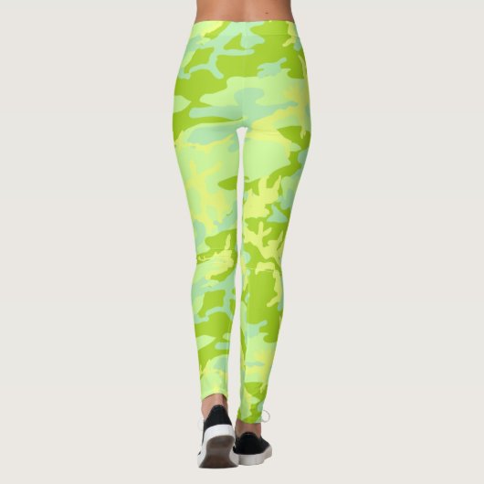 SpringTime-Camouflage-Muster Leggings (Rückseite)