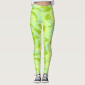 SpringTime-Camouflage-Muster Leggings (Vorderseite)