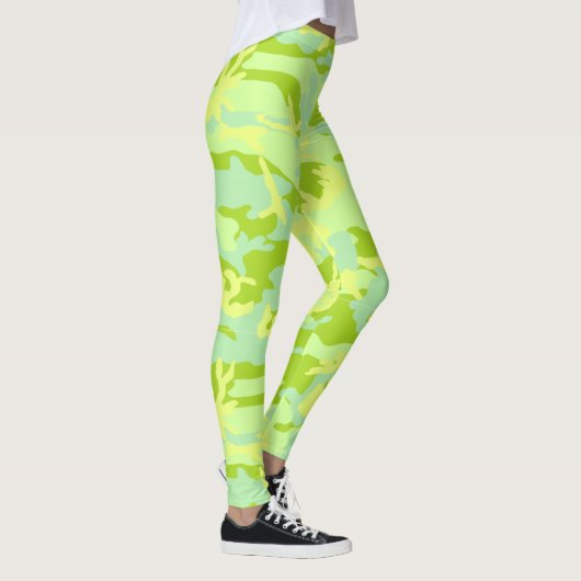 SpringTime-Camouflage-Muster Leggings (Rechts)