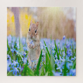 Springtime Chipmunk Puzzle