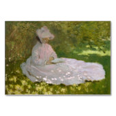 Springtime Claude Monet Tischnummer (Vorderseite)