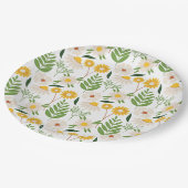 Springtime Daisies Pappteller (Schrägansicht)