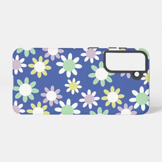 Springtime Daisies Samsung Galaxy Hülle (Rückseite (Horizontal))