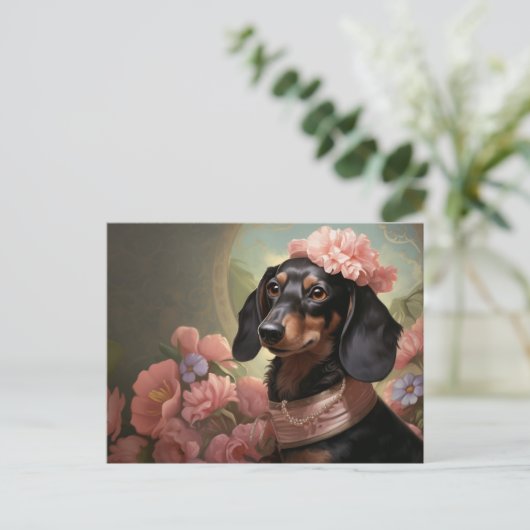 Springtime Dance Postkarte (Stehend Vorderseite)