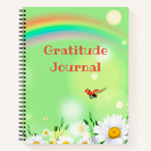 Springtime Dankbarkeit Journal Spiral Notebook Notizblock