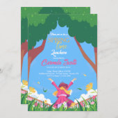 Springtime Einladung (Vorne/Hinten)