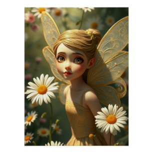Springtime Fairy Art Poster