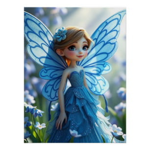 Springtime Fairy Art Poster