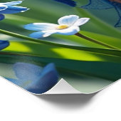 Springtime Fairy Art Poster (Ecke)