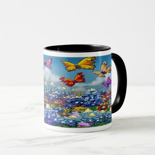 Springtime Fantasy Tasse (VorderseiteRechts)
