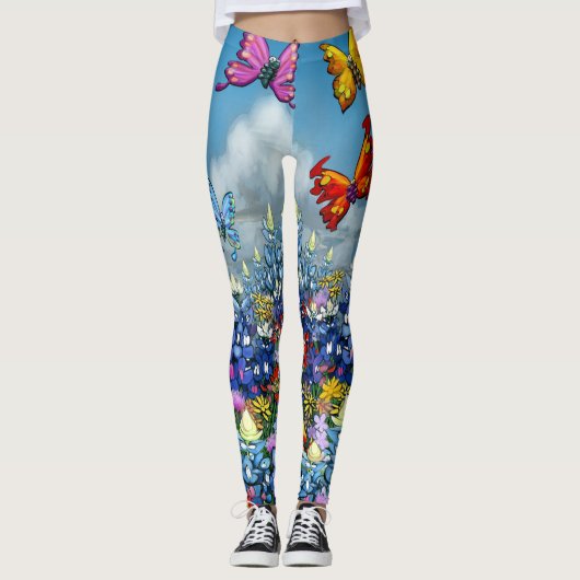 Springtime Fashion Leggings (Vorderseite)