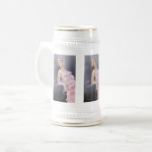 Springtime Flapper Beer Stein Bierglas (Vorderseite Links)