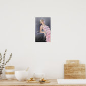 Springtime Flapper Fine Art Print Poster (Küche)