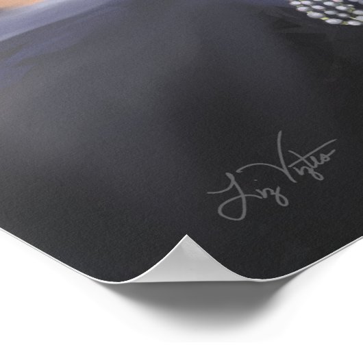 Springtime Flapper Fine Art Print Poster (Ecke)