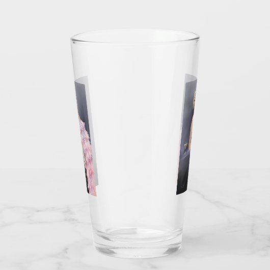 Springtime Flapper Glass Tumbler (Rechts)