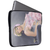 Springtime Flapper Notebook-Sieb Laptopschutzhülle (Vorne Rechts)
