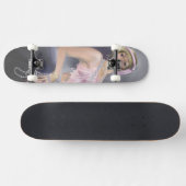 Springtime Flapper Skateboard (Horizontal)