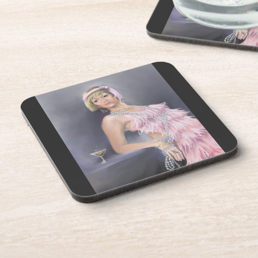 Springtime Flapper Untersetzer (Linke Seite)